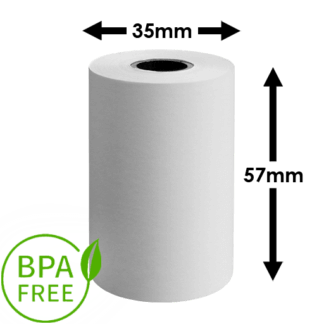57 x 35mm Thermal Credit Card Rolls