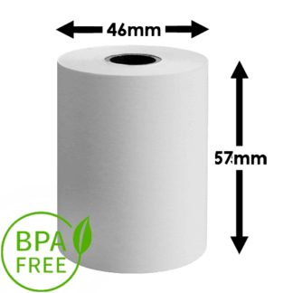 57 x 46mm Thermal Till Rolls