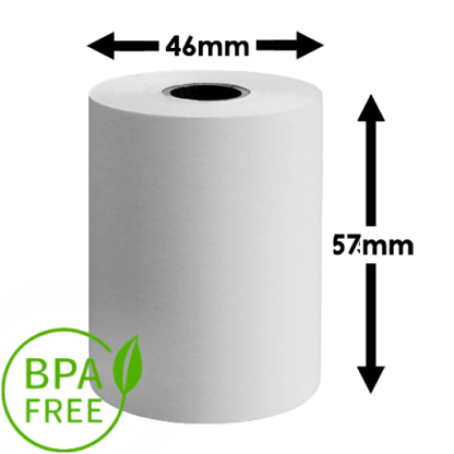 57 x 46mm Thermal Till Rolls