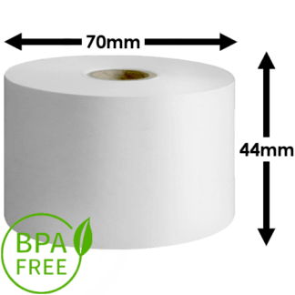 44 x 70mm Paper Till Rolls