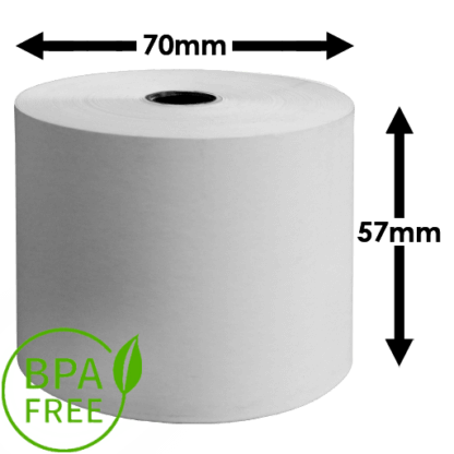 57 x 70mm Thermal Till Rolls