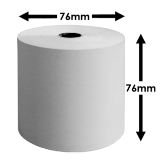 76 x 76mm Thermal Till Rolls