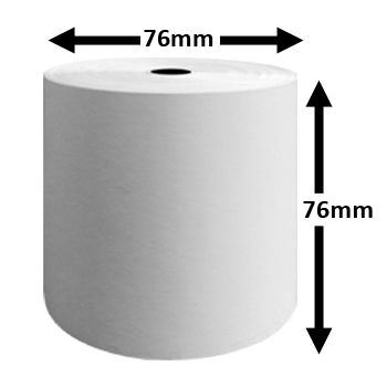 Epson TM-U220 2-Ply Paper Till Rolls (White/White) · ShopStuff