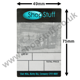 Avery Berkel Custom Printed 49mm x 75mm Thermal Labels