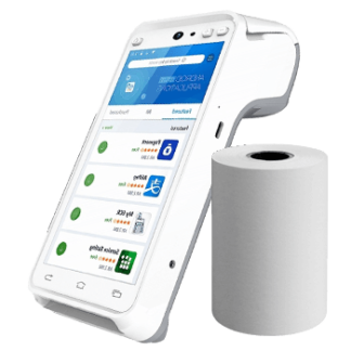 Pax A930 Credit Card Rolls