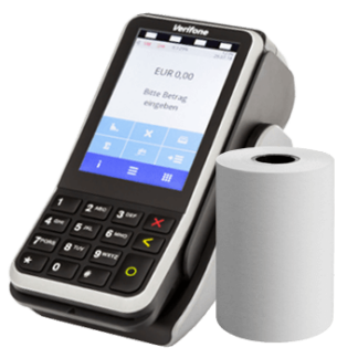 Verifone V400m Credit Card Rolls