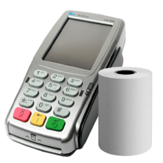 Verifone VX-820 Credit Card Rolls