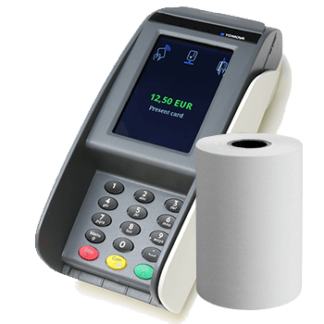Worldpay YOMOVA Credit Card Rolls