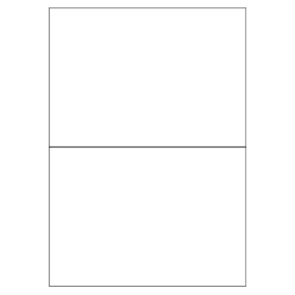 LL02NSE-1 A4 Sheet Fed Laser Labels