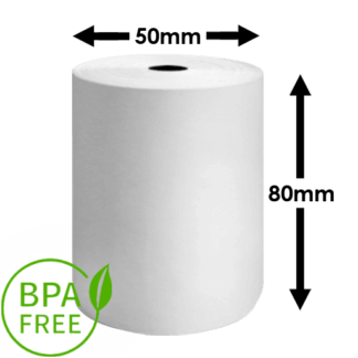 80 x 50mm Thermal Till Rolls