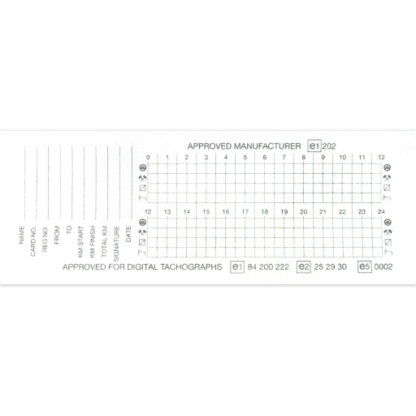Tachograph Rolls