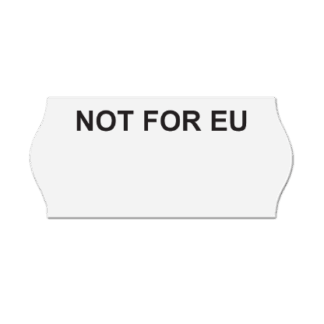 Not For EU Stickers