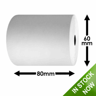 80mm x 60mm Thermal Till Rolls